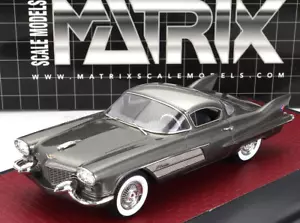 meravigliosa modellina in resina CADILLAC - EL CAMMINO CONCEPT COUPE 1954 - ARGENTO -1/43 - Foto 1 di 2
