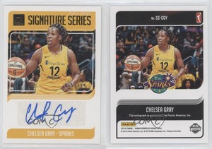 2019 Panini Donruss WNBA Signature Series Press Proof /199 Chelsea Gray Auto