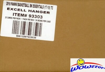 2017/18 Panini Essentials Basketball EXCLUSIVE Factory Sealed 36 Box HANGER CASE - Image 1 of 2