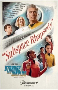 Anson Mount Star Trek Strange New Worlds "Subspace Rhapsody" Filmposter 11x17 - Bild 1 von 1