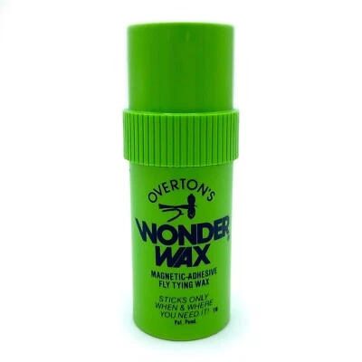 OVERTON'S WONDER WAX - Fly Tying All-Purpose Dubbing Wax NEW!