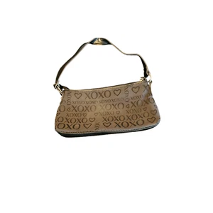 Women's Preloved XOXO Black Purse Small Hand bag - Picture 1 of 7