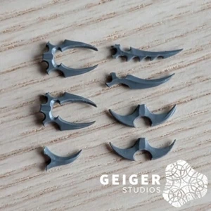 Warhammer 40k Drukhari Bits | Kabalite Warriors | Splinter Rifle Blade Bayonetes - Picture 1 of 1
