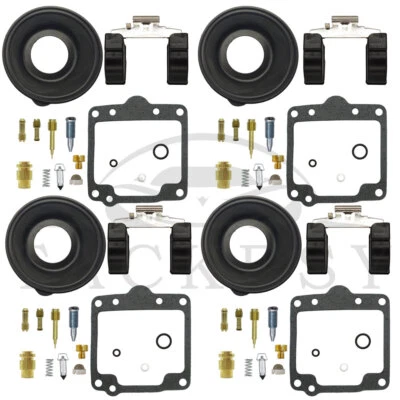 4x For Yamaha XS1100 XS1100L XS1100S 1980 1981 Carburetor Rebuild Repair Kit - Image 1 of 4