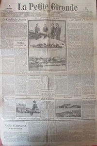 WW1 THE PETITE GIRONDE 1915 BULGARIAN NAVY BLACK SEA WAR OF WEAR LOTI - Picture 1 of 1