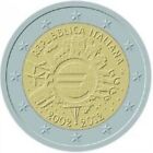 Italië  2012    2 euro commemo  10 jaar Euro    UNC uit de rol-du rouleaux  !!!