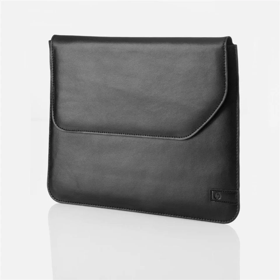 HP 9.7" Tablet Leather Sleeve Carrying Case Black A1W95AA - Image 1 of 1