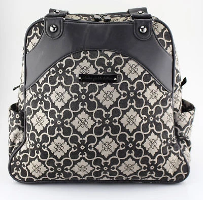 PETUNIA PICKLE BOTTOM 'Sashay Satchel' Fabric Backpack Diaper Bag - Image 1 of 4