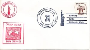 STAMPHILESX 78 STATION, NEW YORK NY 1978 FDC17060 - Bild 1 von 1