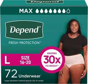 Fresh Protection Erwachsene Inkontinenz & postpartale Blase Leck Unterwäsche für Frauen - Bild 1 von 12