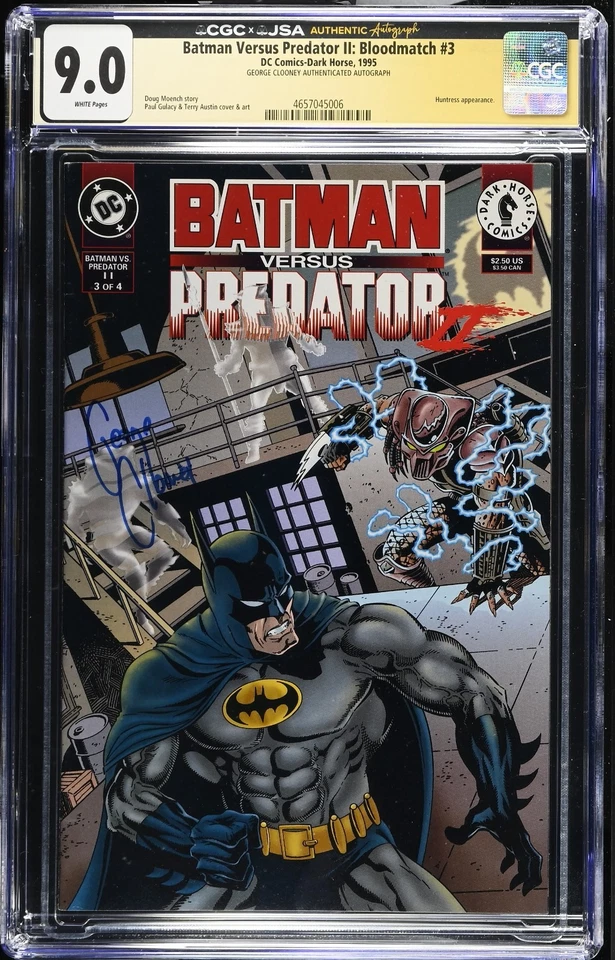 Batman versus Predator II: Bloodmatch #3 (Dark Horse Comics DC Comics 1994 February 1995)