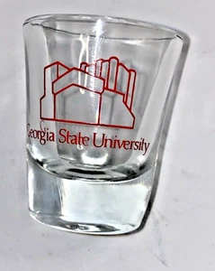 Georgia State University Shot Glass Clear Collectible Barware Souvenir - Picture 1 of 6