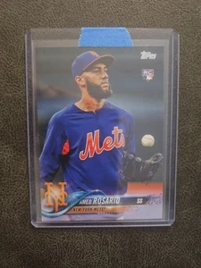 2018 TOPPS AMED ROSARIO IMAGE VARIATON RC METS YANKEES - Picture 1 of 2