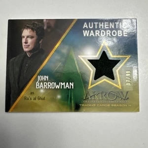 Arrow Season 4 John Barrowman as Ra's al Ghul Wardrobe Card M08 SN 07/99 - Picture 1 of 3