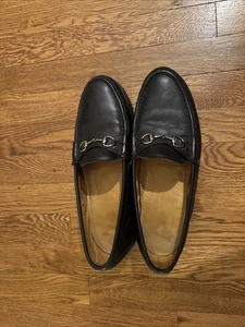 Alden Cape Cod Collection HorseBit Loafers BlackSlip On Size 11 D vibram sole - Picture 1 of 5