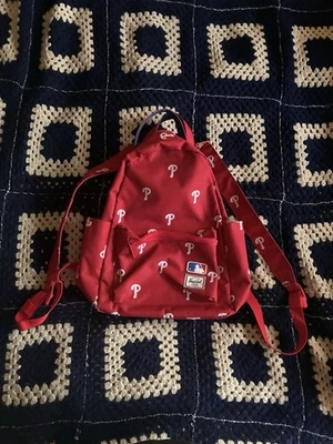 Philadelphia Phillies Herschel Supply Co. Women's Repeat Logo Backpack READ DESC - Image 1 of 4