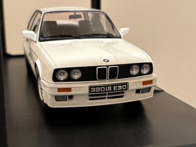 KK Scale BMW 320iS (E30) Alpine White, Italo M3, BBS Wheels Rare & New 1/18 - Image 1 of 4