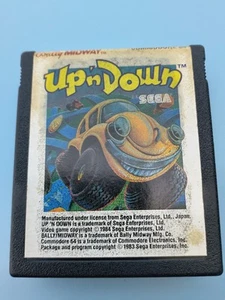 Up & Down 1983 Sega - Commodore 64 Game Cartridge- Tested Working - Picture 1 of 5