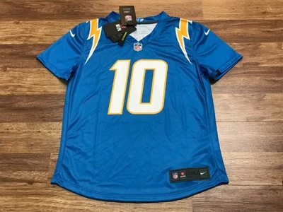 Camiseta estampada Justin Herbert #10 Nike NFL Los Angeles Chargers #10 para mujer Foto 1 de 4