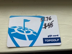 Top Golf Gift Card $51.76 Physical Card No Expiration - Picture 1 of 1