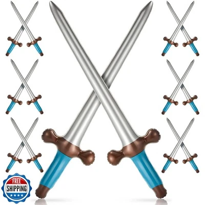 Outus 24 Pcs Inflatable Swords Blow up Swords Prince Party Favors for Theme B - Image 1 of 4