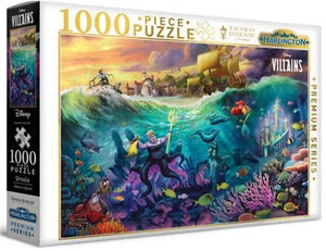 Harlington Thomas Kinkade PQ - Disney - Ursula 1000 Piece Puzzle - Picture 1 of 1