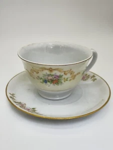 Taza y platillo vintage con patas - Juego de 2 - Imagen 1 de 4