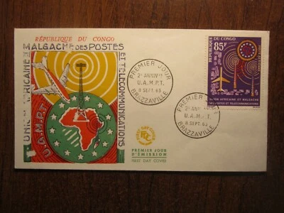 1963 CONGO FDC COVER - Image 1 of 2