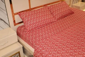 Hotel Quality Cotton/Percale Queen Size1000TC4Pcs Fitted/Flat Printed Sheet Set. - Picture 1 of 107