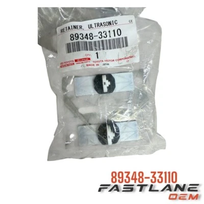 2013-2017 LEXUS CT200H SENSOR ULTRASSÔNICO RETENTOR (CONJUNTO DE 2) NOVO FABRICANTE DE EQUIPAMENTO ORIGINAL 89348-33110 - Imagem 1 de 4