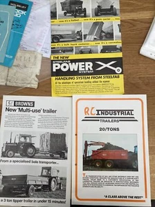 Vintage Stanhay Harrow,drill,applicator Brochures x 4 Job Lot 1960-1970’s - Picture 1 of 2