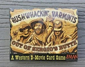 Z-MAN GAMES CARD GAME " BUSHWHACKIIN' VARMINTS " OUT OF SERGIO'S BUTTE 4007 F/S - Bild 1 von 2