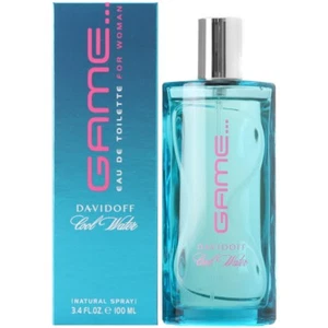 Davidoff Cool Water Game Pour Femme 100ml Eau De Toilette EDT NUOVO NUOVO - Foto 1 di 1