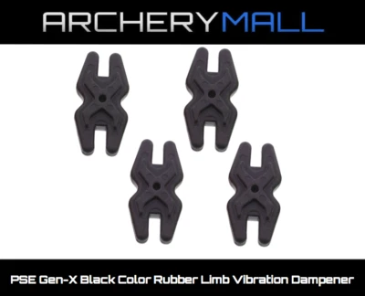 PSE Gen-X Black Color Rubber Limb Vibration Dampener