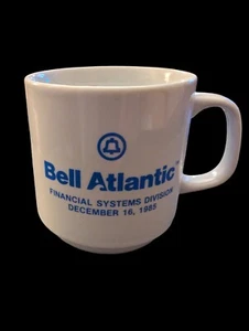 Vintage Bell Atlantic 1985 Coffee Mug Financial Systems Division 12 oz 3.5" - Picture 1 of 9