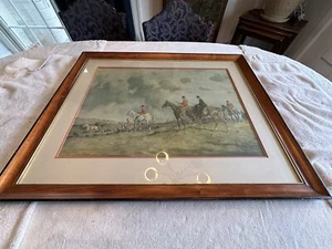 Getting the Scent Print by George Wright ~John Douthitt Collection~ Framed - Bild 1 von 7