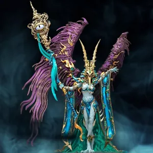 Demon Queen Pinup 150 mm unbemalt Fantasy Miniatur DnD Tischplatte RPG - Bild 1 von 1