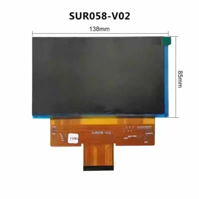5.8 inch LCD Screen RX058B-01 FPC-HX68-A SUR058-V02 For Projection Instrument - Image 1 of 3