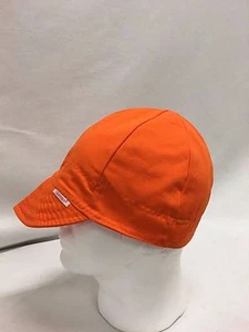 NWT Welding Cap Welders Hat Comeaux Caps Solid Orange Reversible 2000 Sized - Picture 1 of 1