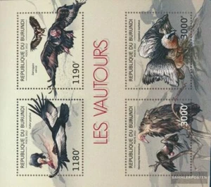Burundi 2798-2801 Kleinbogen (kompl. Ausgabe) postfrisch 2012 Geier - Bild 1 von 1