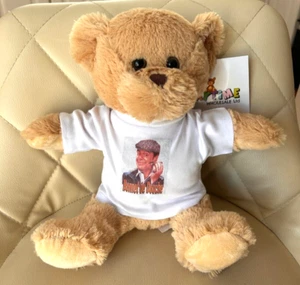 ONLY FOOLS AND HORSES Del Boy BONNET DE DOUCHE 8 inch VERY CUDDLY TEDDY BEAR - Picture 1 of 1