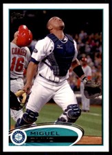 2012 Topps Miguel Olivo Baseball Cards #118