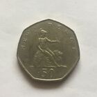 1979 Britannia  50p Coin.