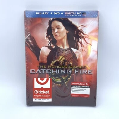 CATCHING FIRE Blu-ray+DVD+Digital Ultraviolet 3-Disc BLU-RAY *Brand New* - Image 1 of 3
