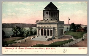 General U. S. Grant Monument And Tomb New York City NY c1908 Antique DB Postcard - Picture 1 of 2