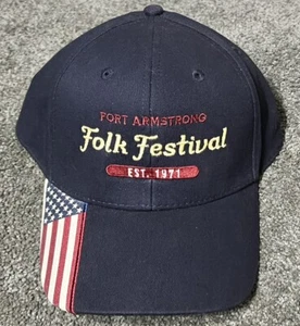 Fort Armstrong Folk Festival Kittanning Pennsylvania PA patriotischer Strapback Hut - Bild 1 von 6