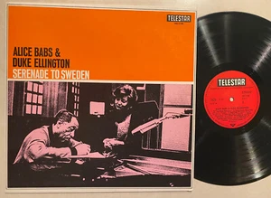 ALICE BABS & DUKE ELLINGTON Serenade To Sweden Sam Woodyard Telestar LP - Picture 1 of 2
