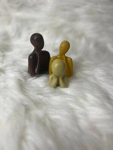Handmade Epoxy Resin Trio Family Sculpture three Size 👩👧👦decor living room - Picture 1 of 17