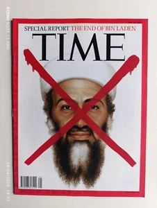Time Magazine may 2011 the End Of Bin Laden Report Obama no Label - Picture 1 of 3