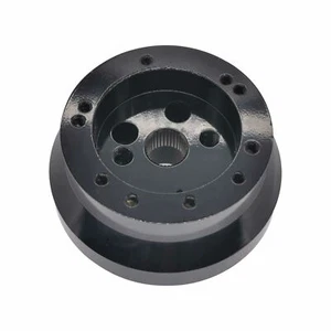 Adaptador de buje pulido para volante de 5 y 6 orificios para GMC Chevy Pontiac Cadillac - Imagen 1 de 6